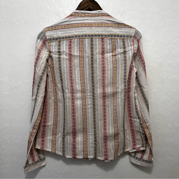 Johnny Cotton Women’s Embroidered Long Sleeve Shirt Size S - Picture 5 of 6